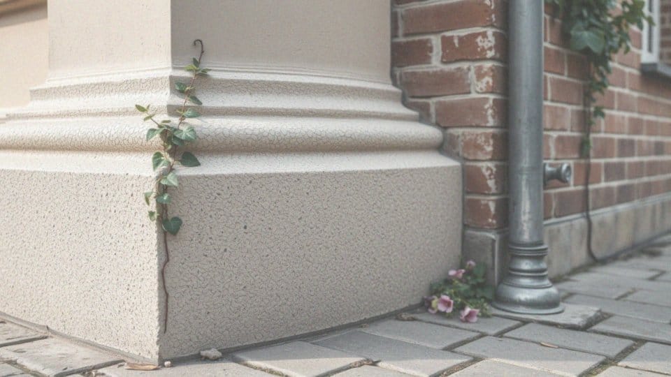 Co czyni tynk mozaikowy idealnym na cokół budynku?
