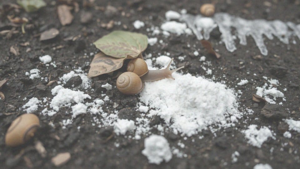 Jak wapno palone uśmierca ślimaki?