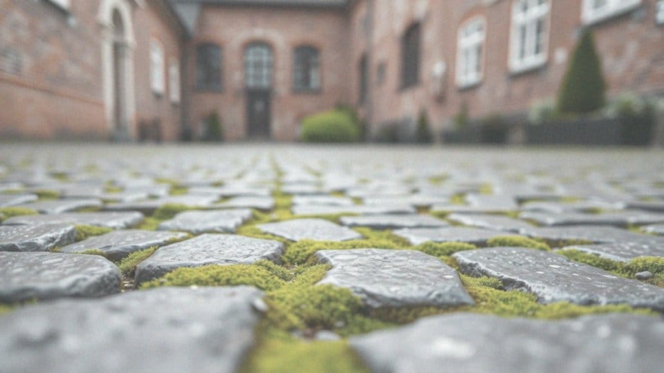 Jak często należy usuwać mech z kostki brukowej?