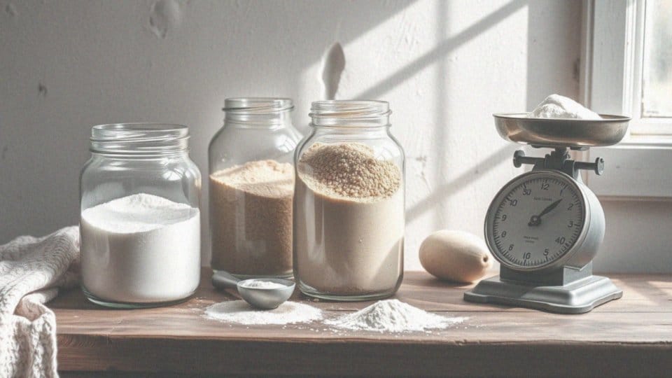 Jak różne rodzaje mąki różnią się wagą?