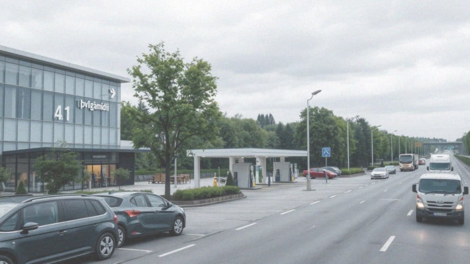 Jakie udogodnienia oferują miejsca obsługi podróżnych przy A1?