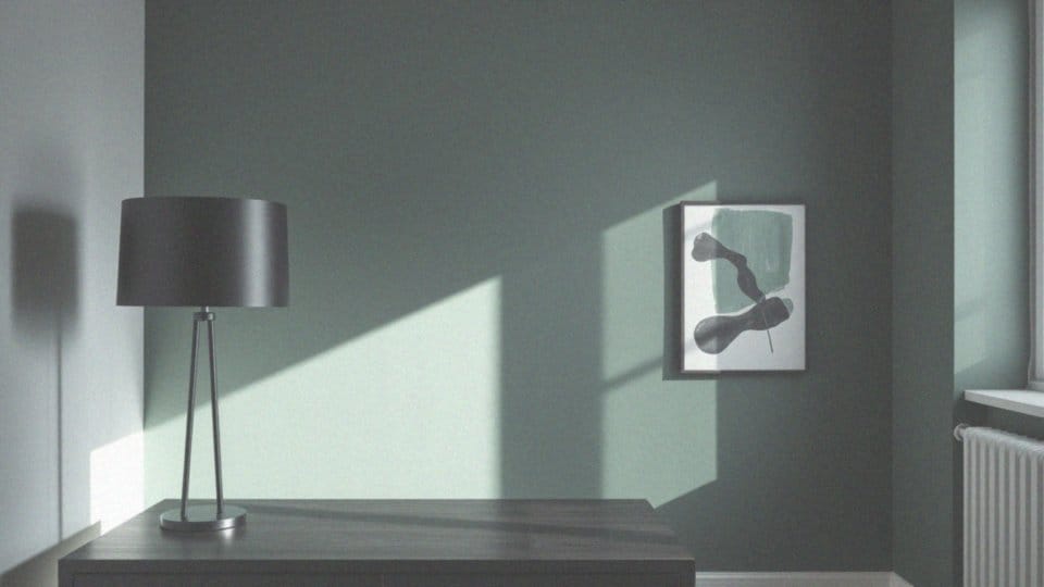 Jakie są efekty wizualne przy zastosowaniu butelkowej zieleni z czarnymi motywami?