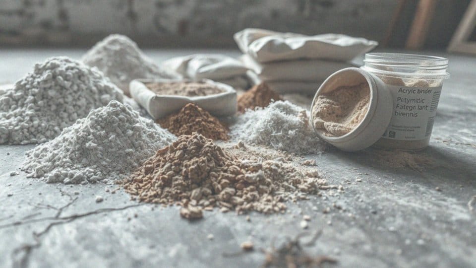 Jakie składniki używa się do produkcji tynków akrylowych?