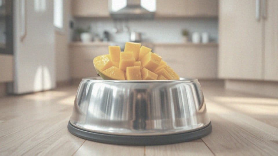 Jakie są korzyści zdrowotne dla psa wynikające z dodania mango do diety?