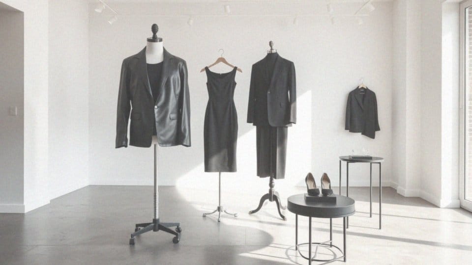 Jakie czarne stylizacje są popularne w modzie?