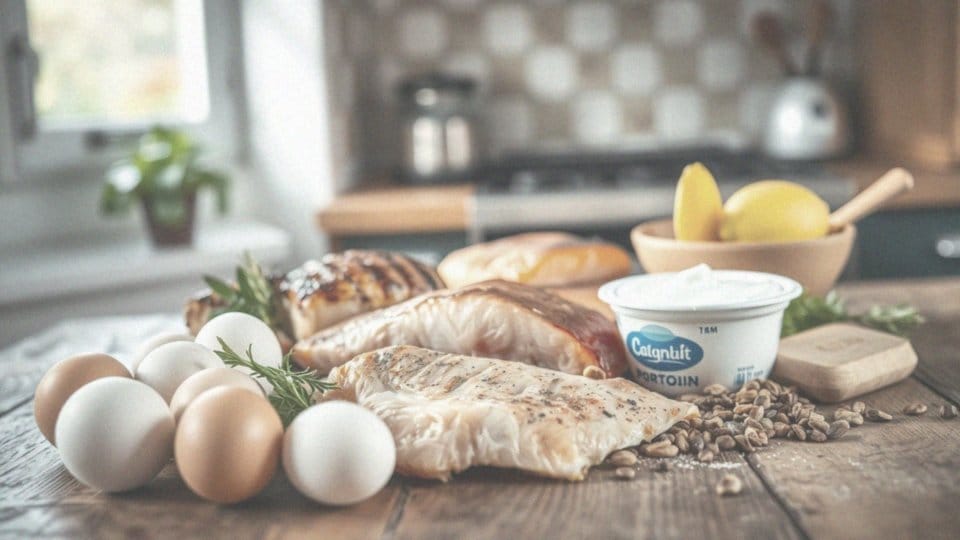 Jakie są zdrowe źródła białka w posiłkach bez węglowodanów?