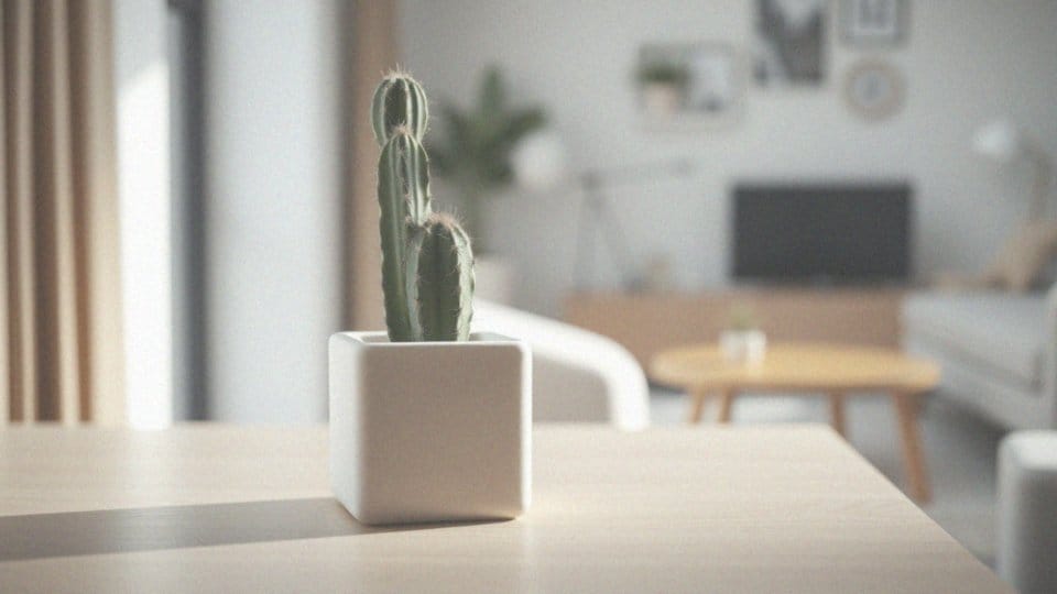 Czy minimalistyczny design doniczki wpływa na estetykę kaktusów?