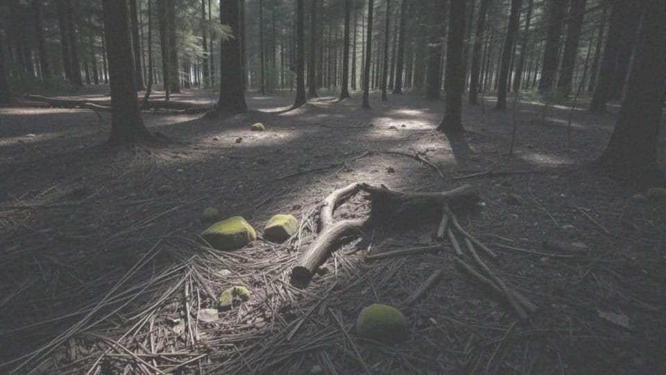Jakie warunki glebowe panują pod świerkami?