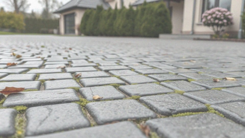 Co można zrobić, aby zapobiegać zielenieniu kostki brukowej?