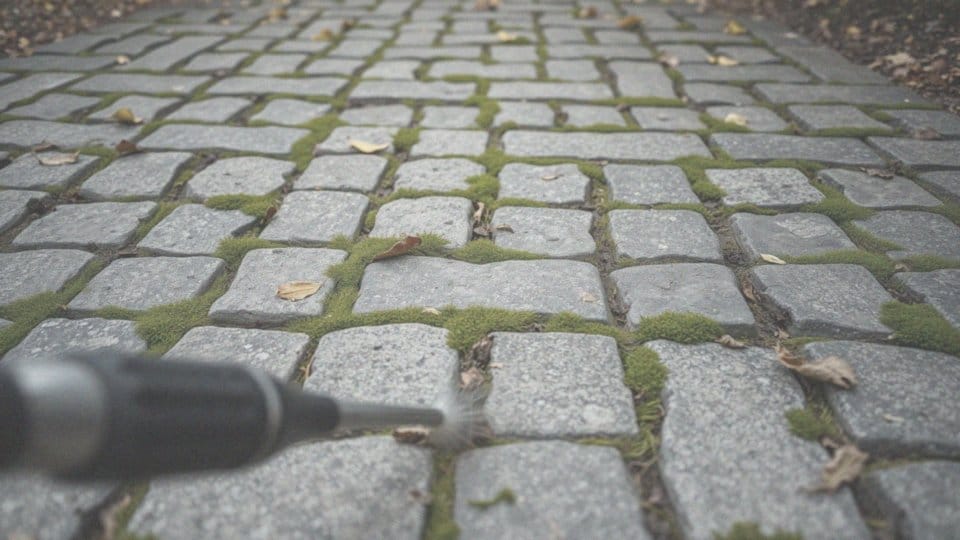 Jakie są metody usuwania mchu z kostki brukowej?