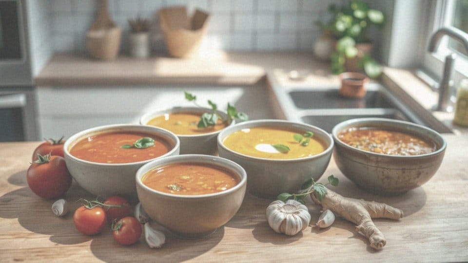 Jakie są alternatywy dla tradycyjnej zupy pomidorowej?