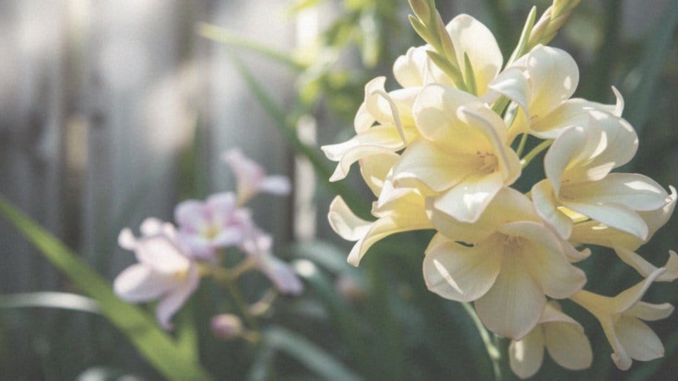 Kiedy kwitnie frezja? Wszystko o uprawie i pielęgnacji