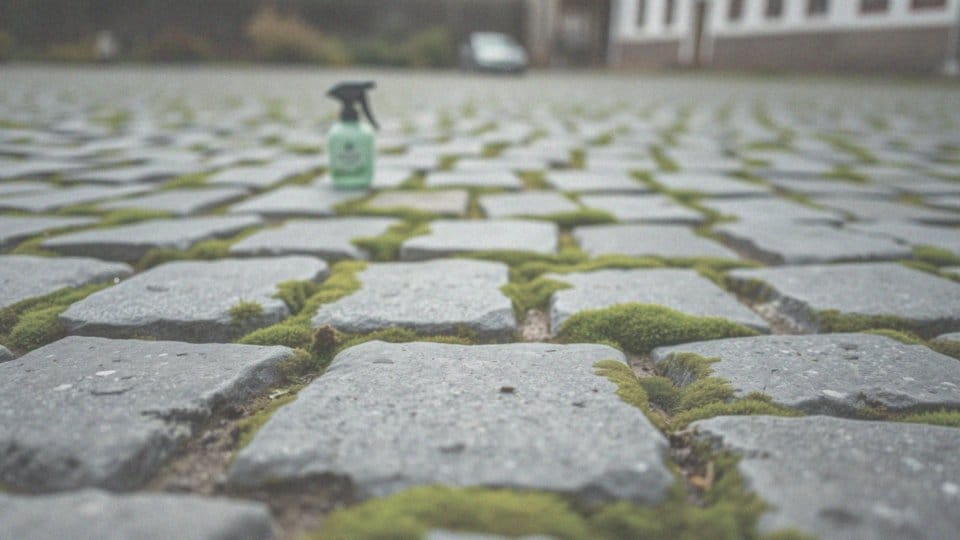 Ocet na mech w kostce brukowej – skuteczne rozwiązanie na chwasty