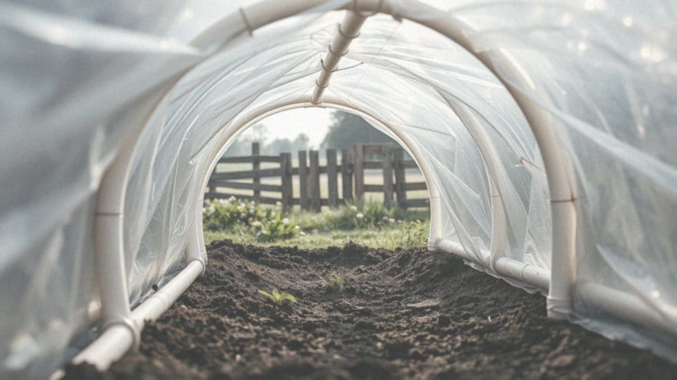 Tunel z rurek do wody – jak zbudować funkcjonalny tunel foliowy?