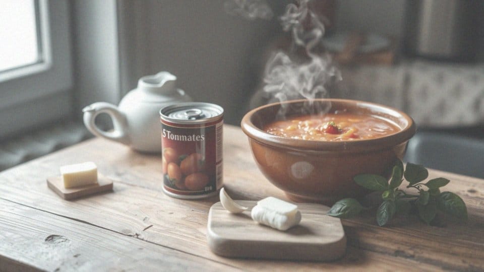 Zupa pomidorowa na rosole z pomidorami z puszki – przepis i porady